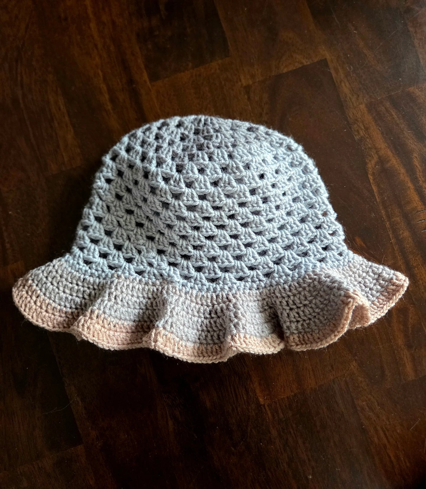 crochet summer sun hat
