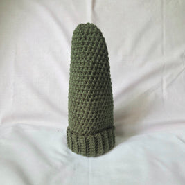Handmade green crochet cactus, cozy home decor, perfect gift for plant lovers