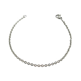 Everyday Silver Tone Chain Bracelet