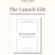 The Launch Edit — Social Media Product Launch Planner