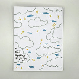 A Little Something for You – Handmade Sky Greeting Card