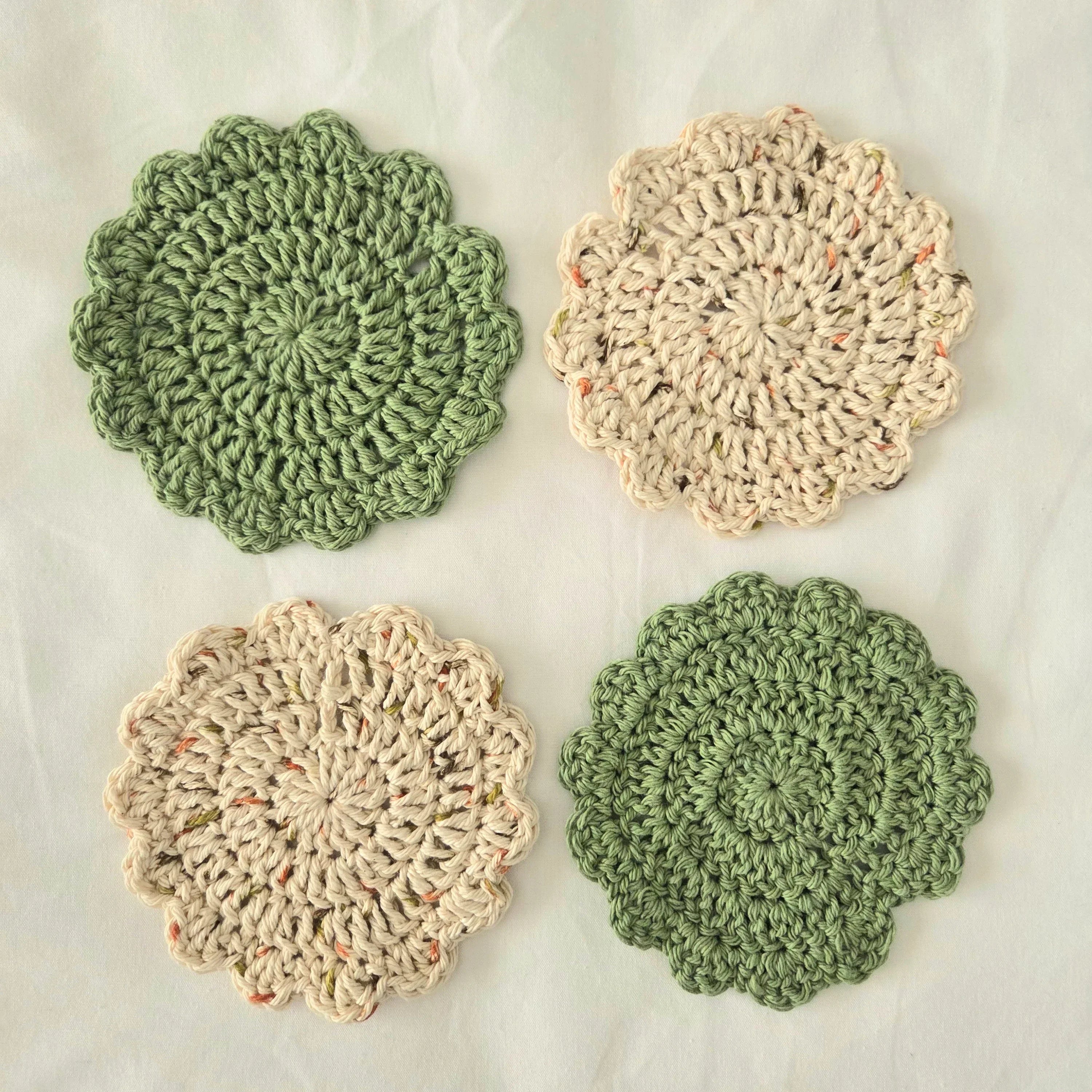 Handmade Coasters – Set of 4