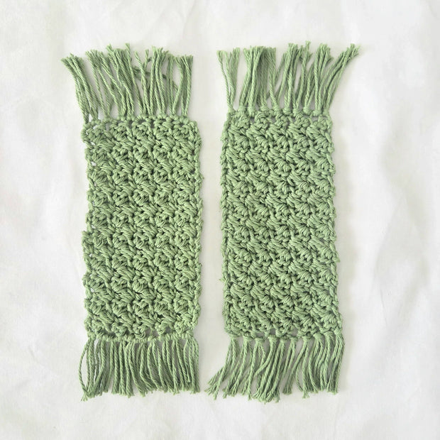Handmade Cotton Mug Rugs – Set of 2