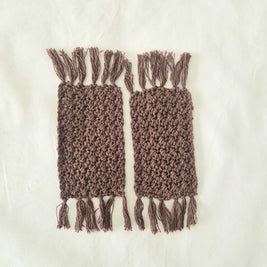 Handmade Cotton Mug Rugs – Set of 2