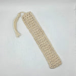 Handmade crochet bookmark with tassel, cozy reading accessory for book lovers