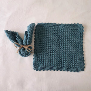 Crochet Bunny Dishcloth