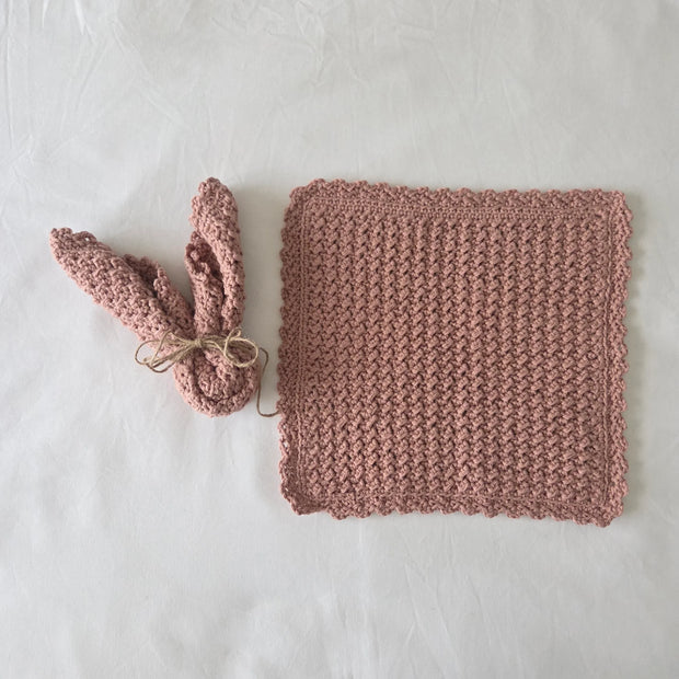 Crochet Bunny Dishcloth