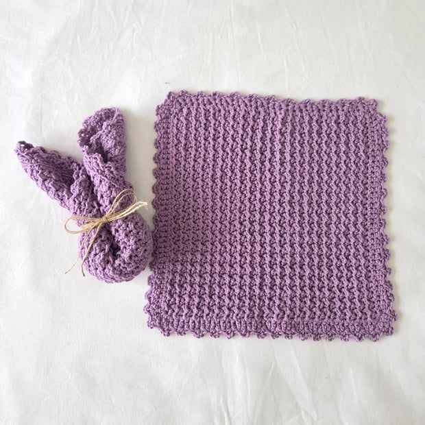 Crochet Bunny Dishcloth