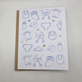 Handmade Baby Card