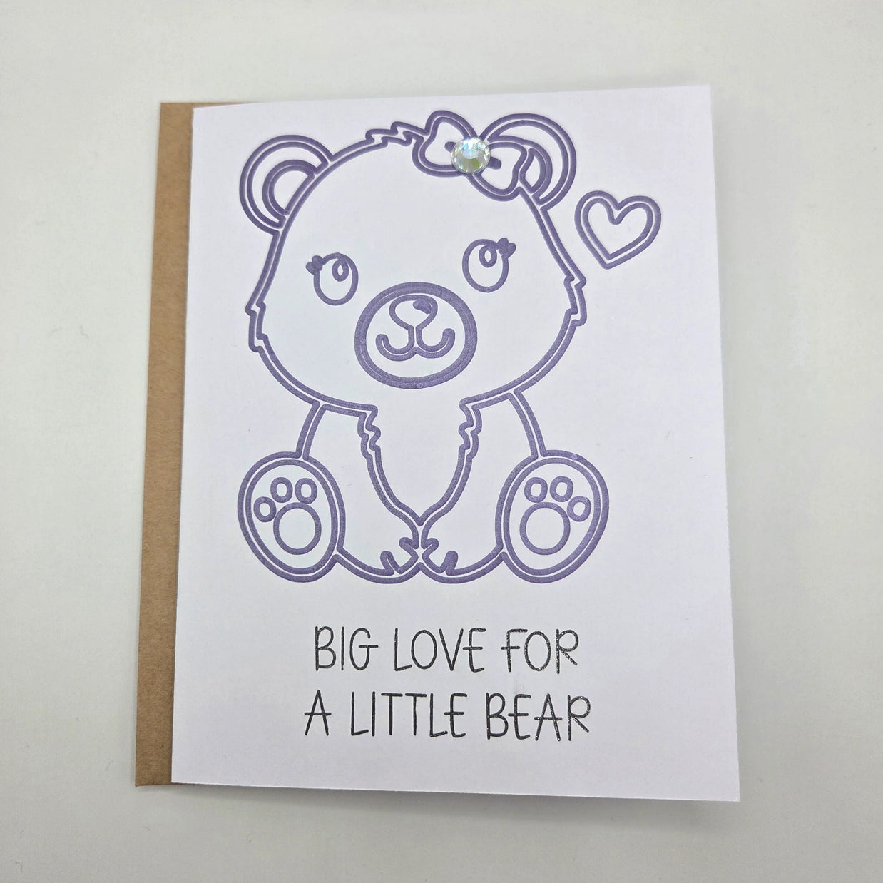 Little Bear Baby Card
