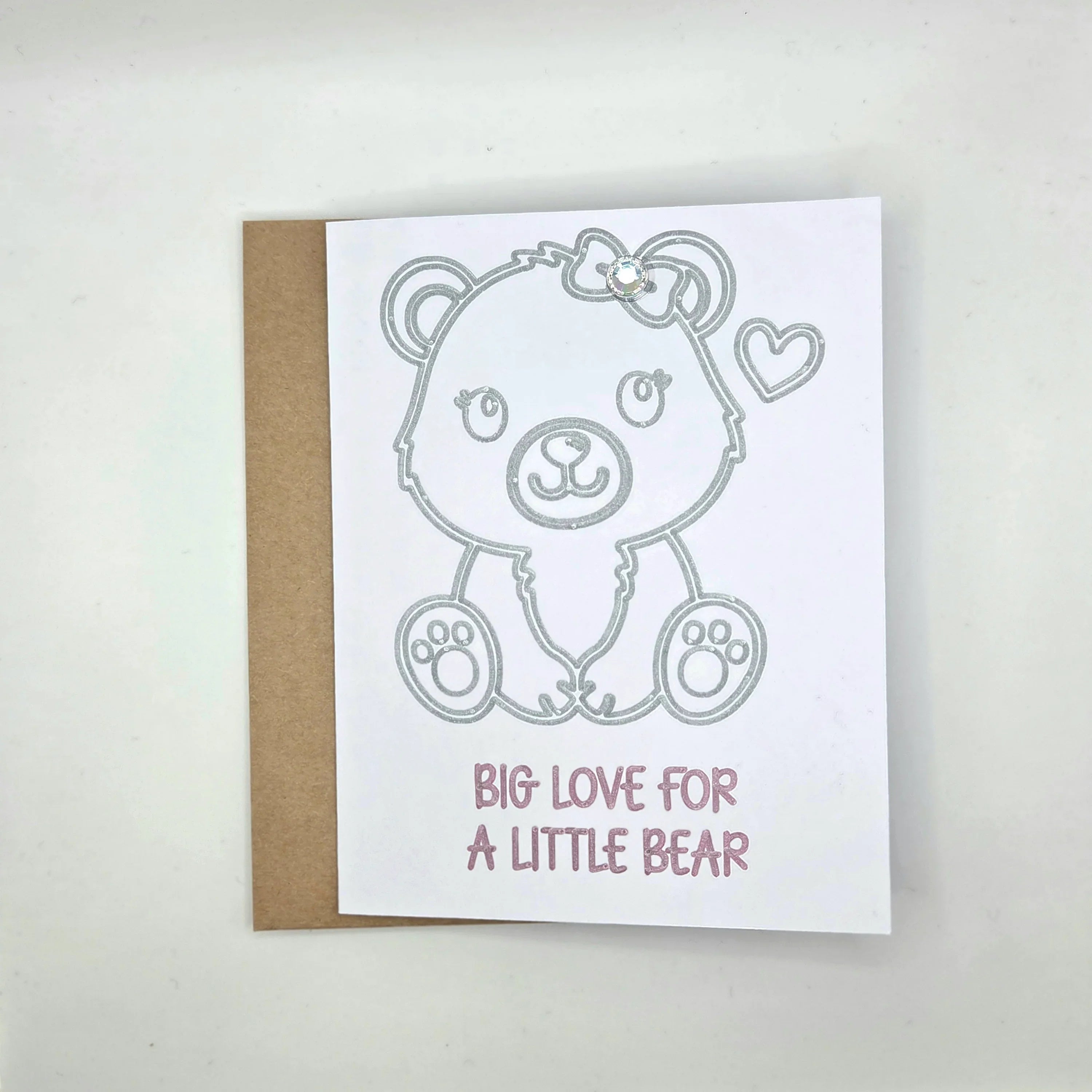 Little Bear Baby Card