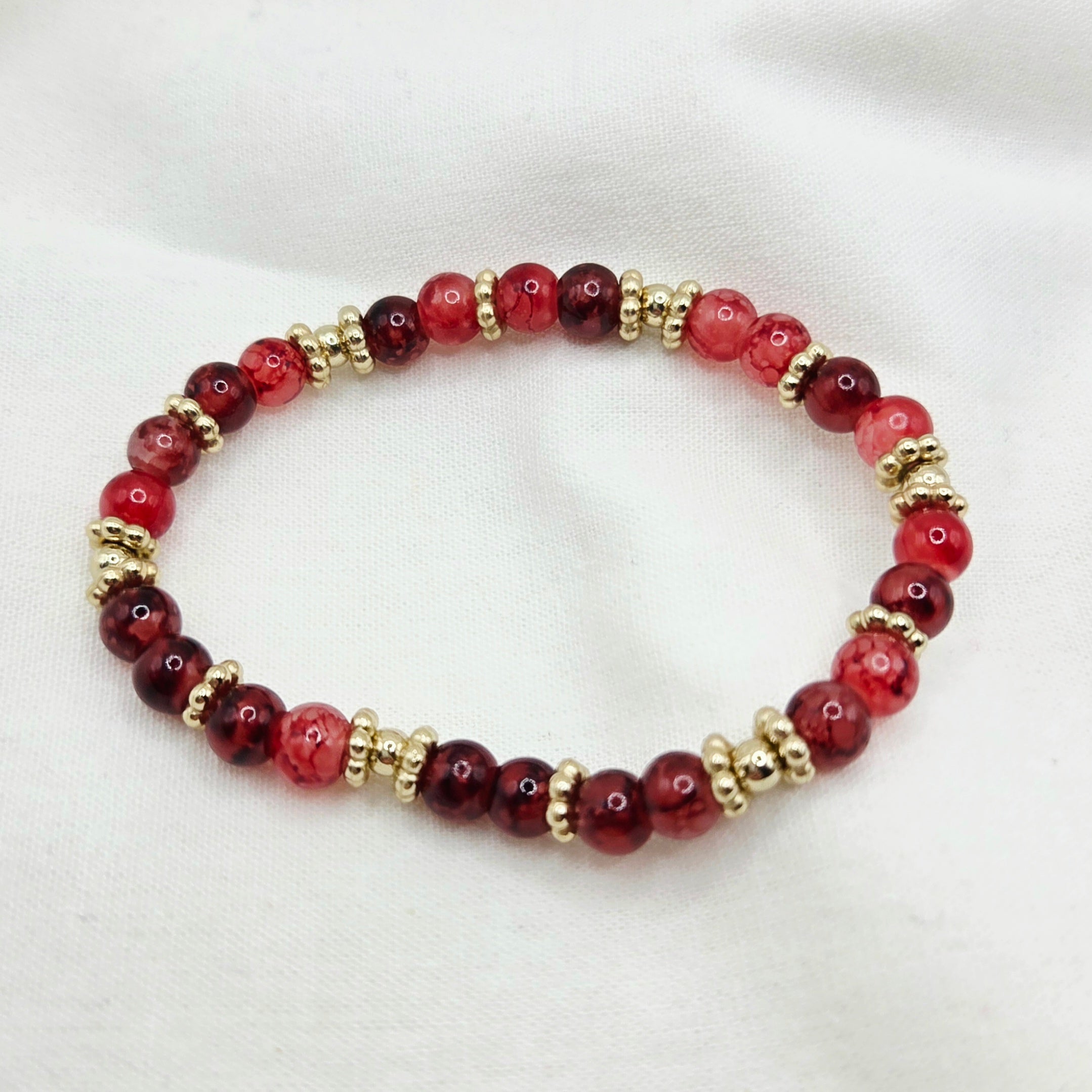 Glass Beads Bracelet