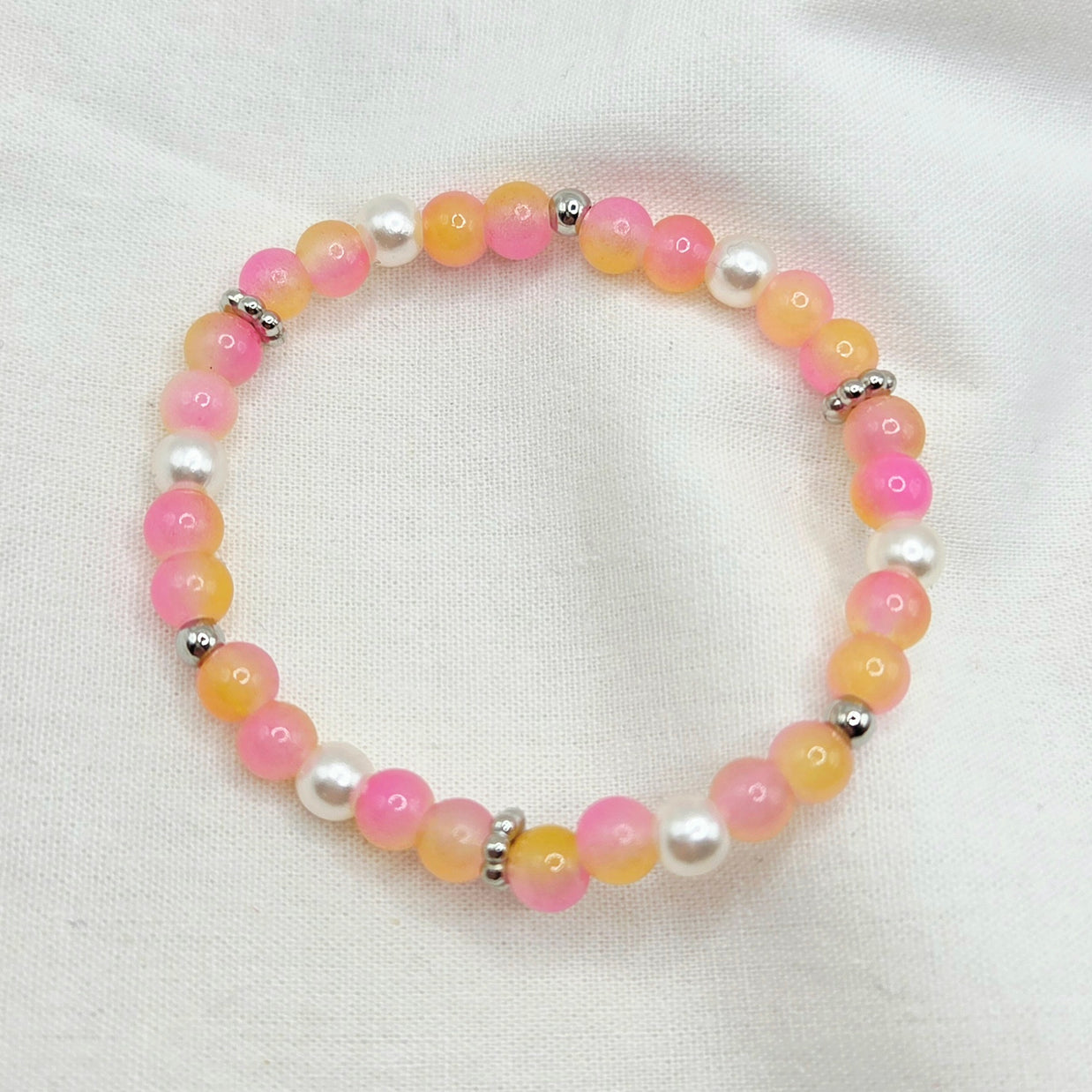 Glass Beads Bracelet