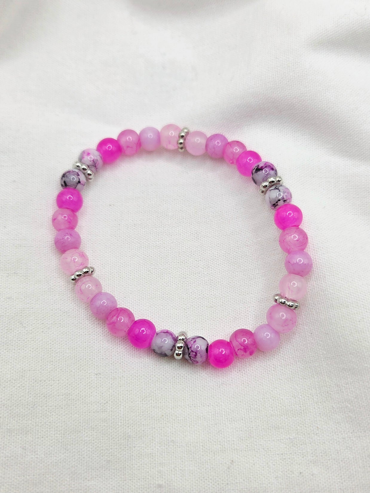 Glass Beads Bracelet