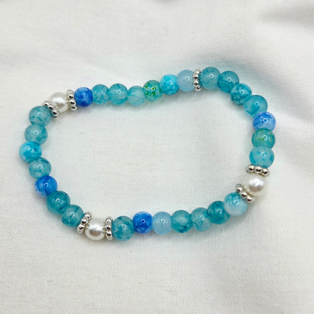 Glass Beads Bracelet