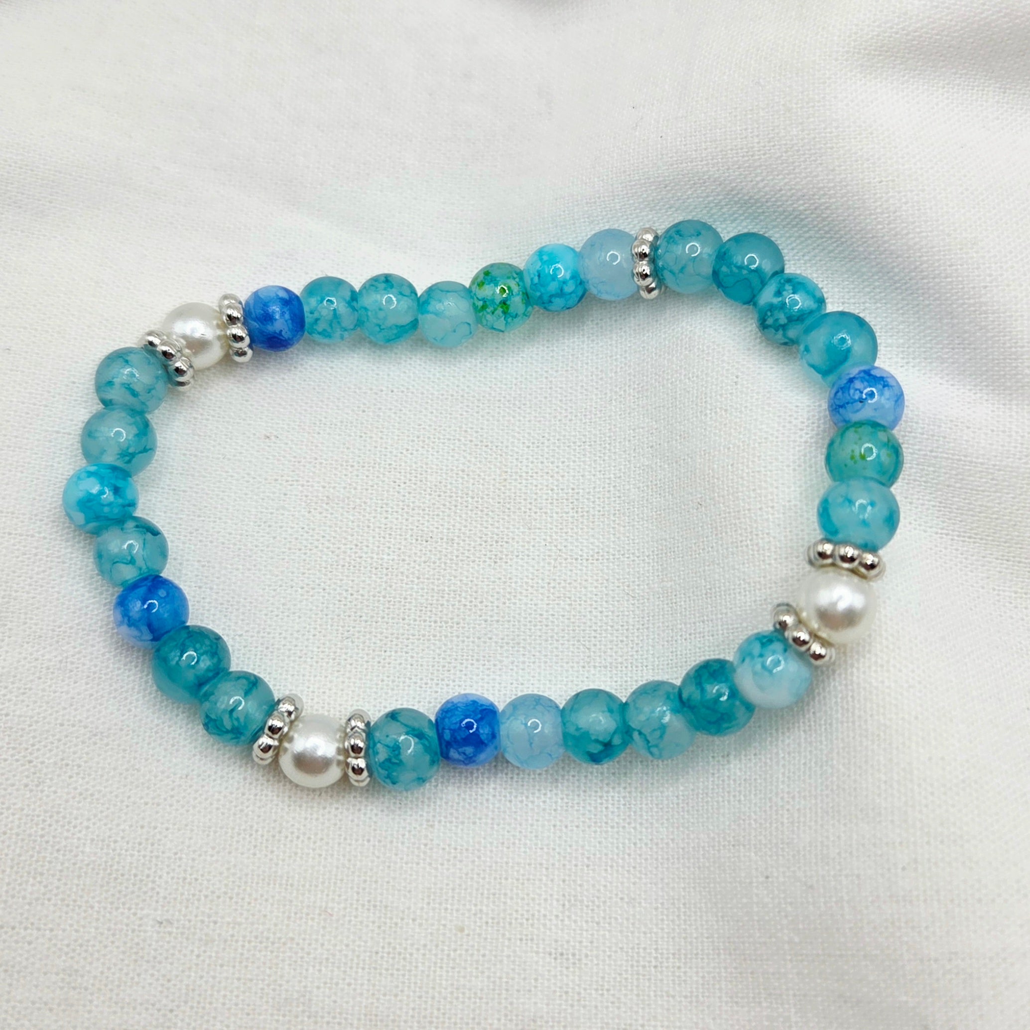 Glass Beads Bracelet