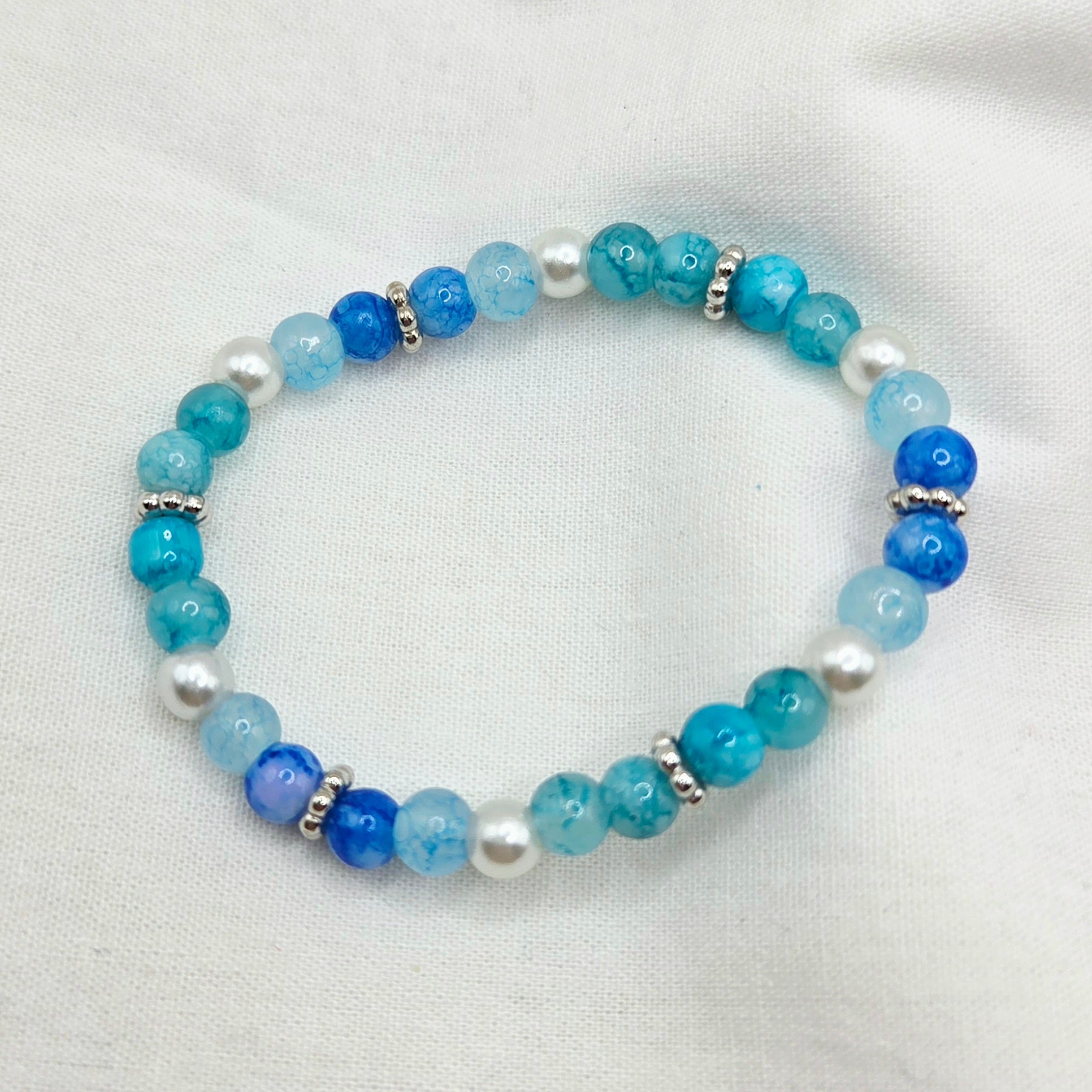 Glass Beads Bracelet