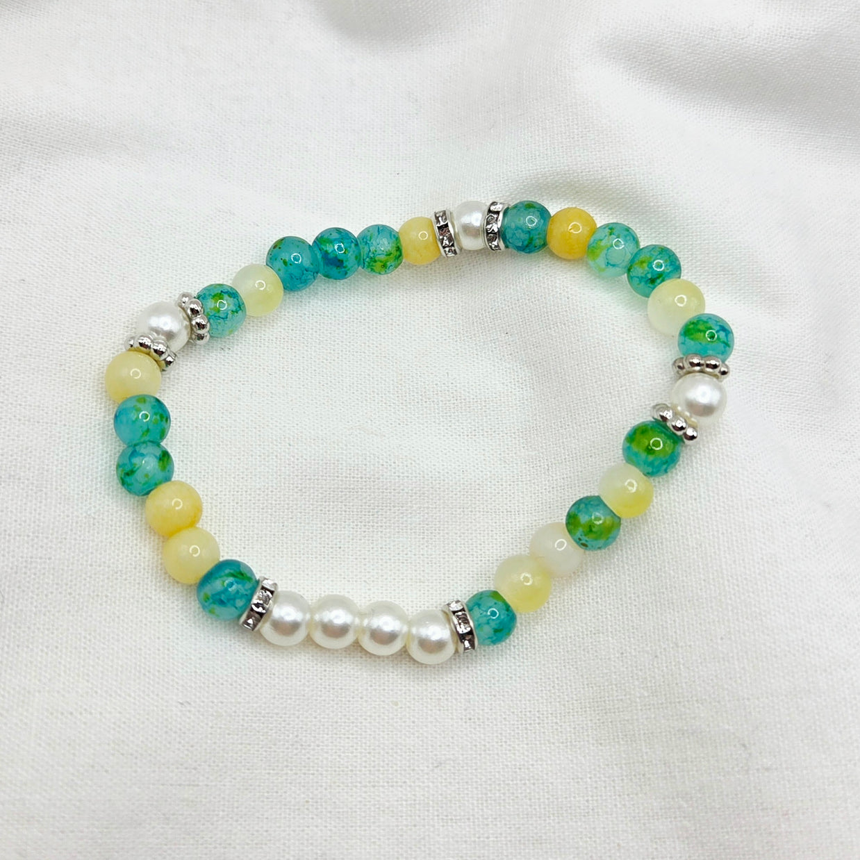 Glass Beads Bracelet
