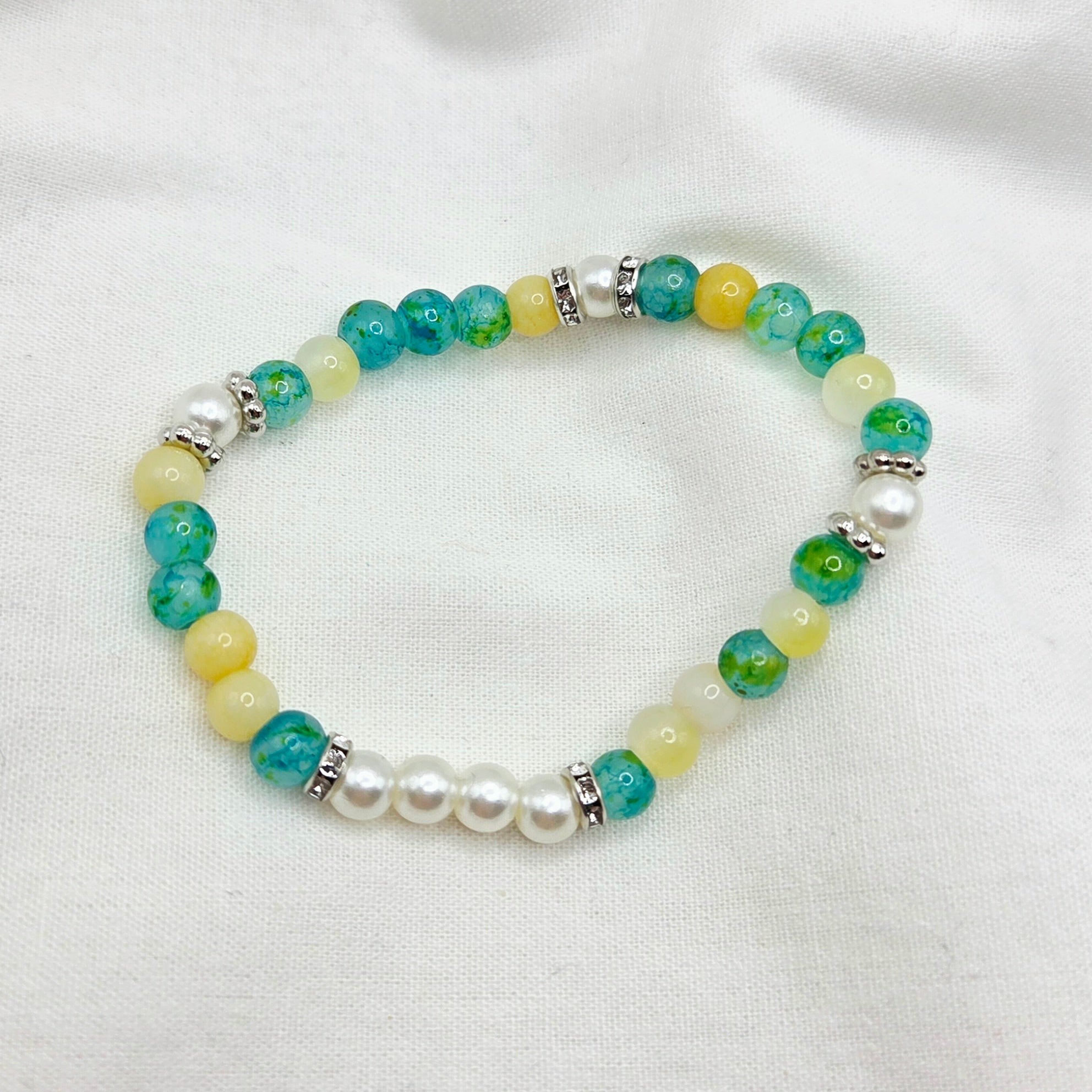 Glass Beads Bracelet