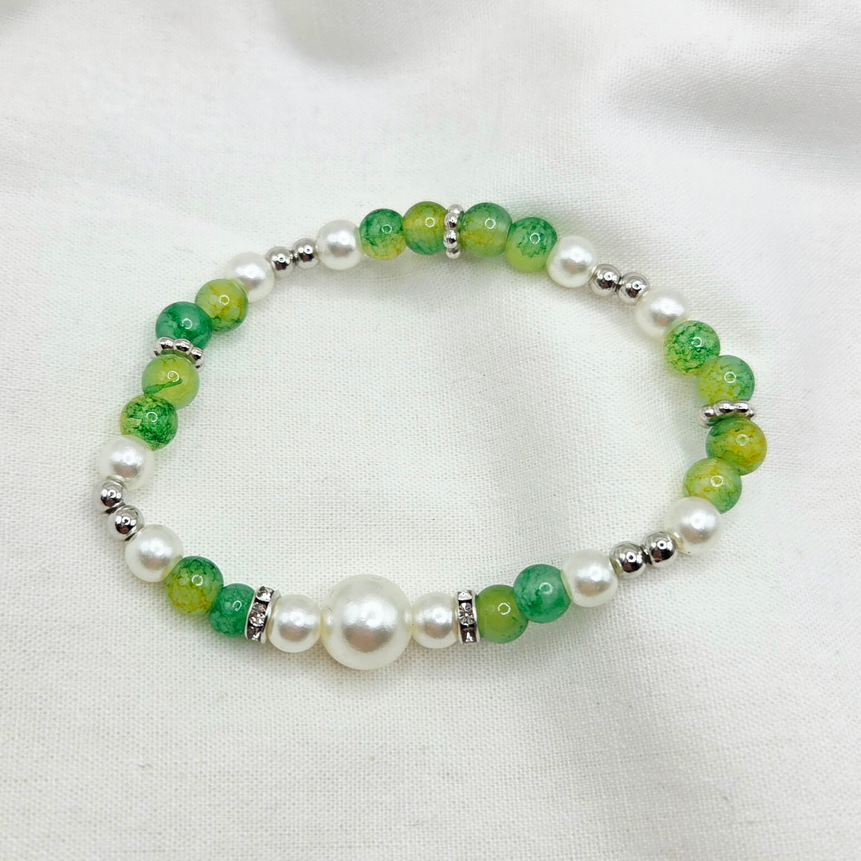 Glass Beads Bracelet