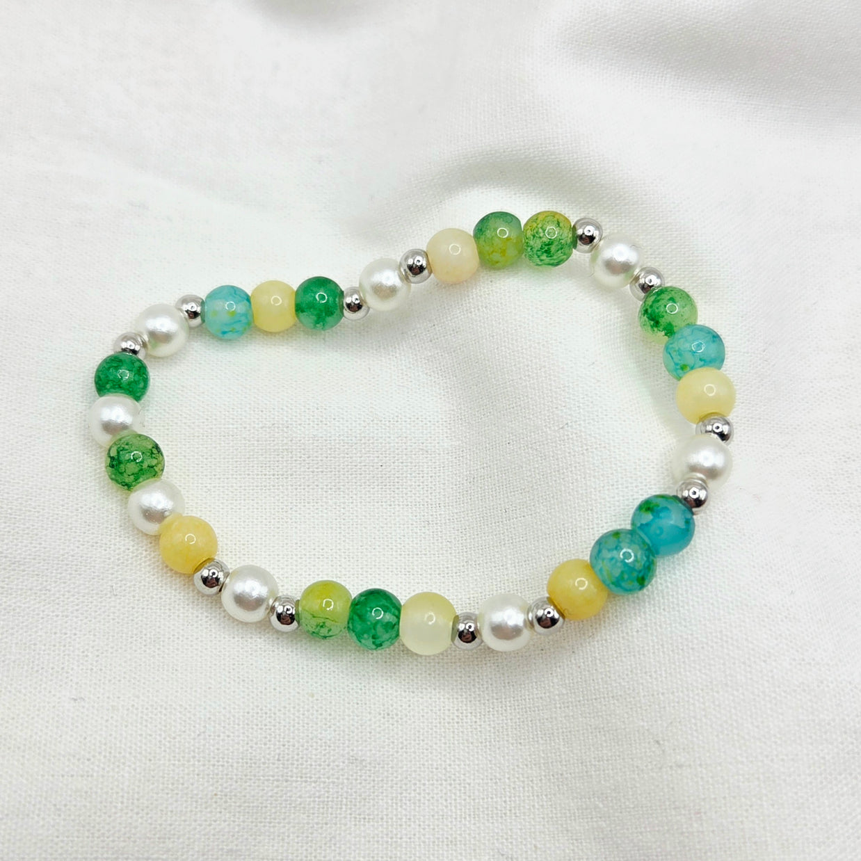Glass Beads Bracelet