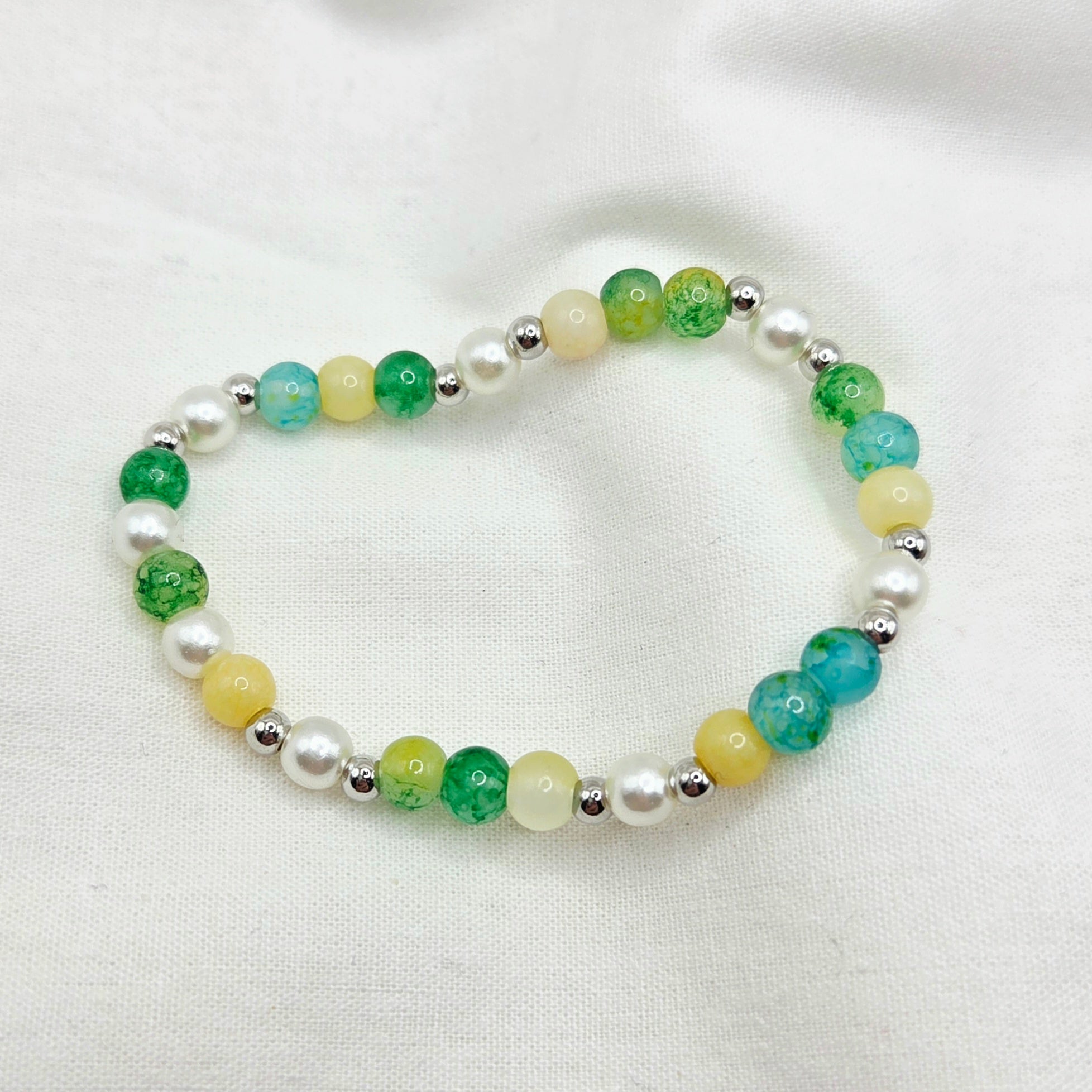 Glass Beads Bracelet