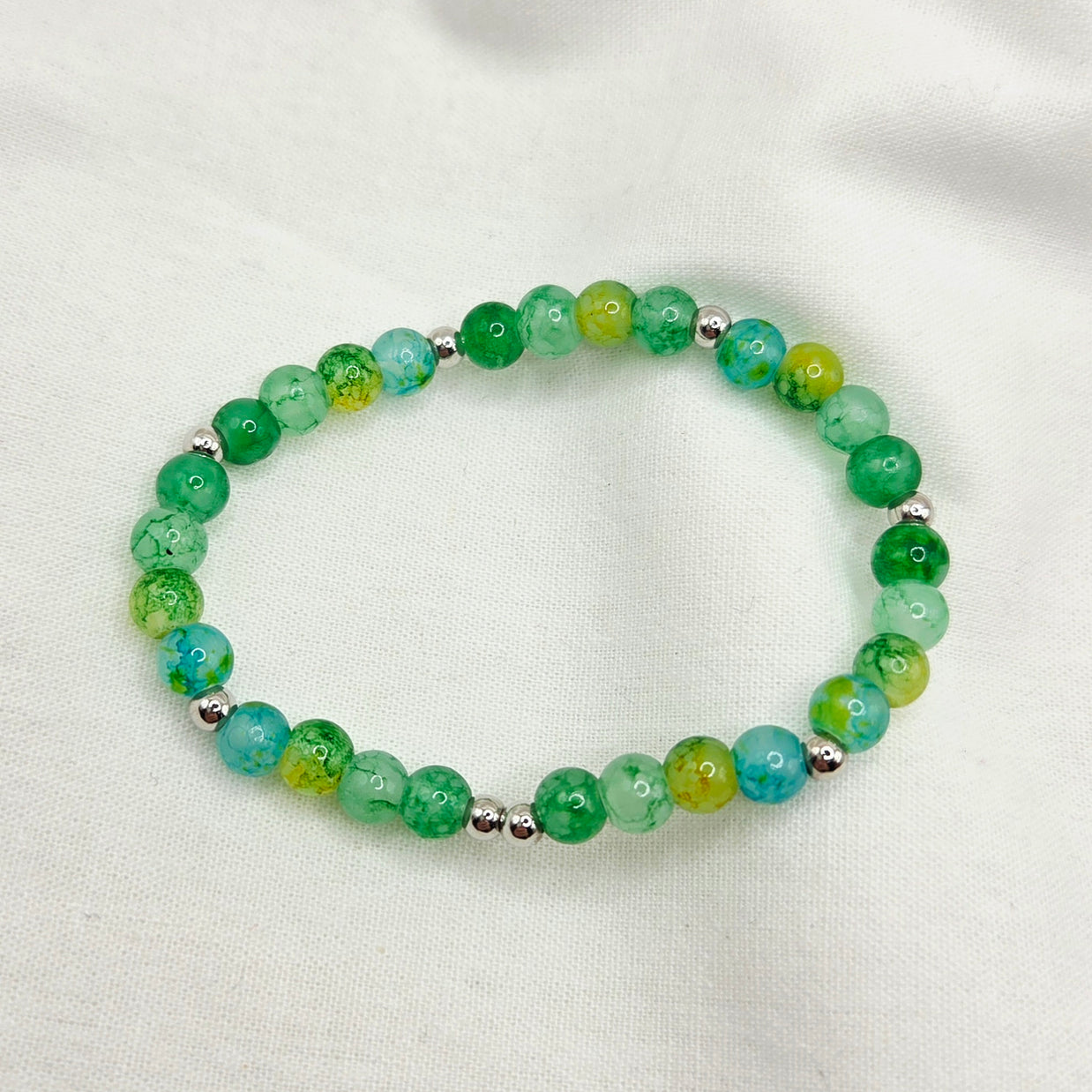 Glass Beads Bracelet