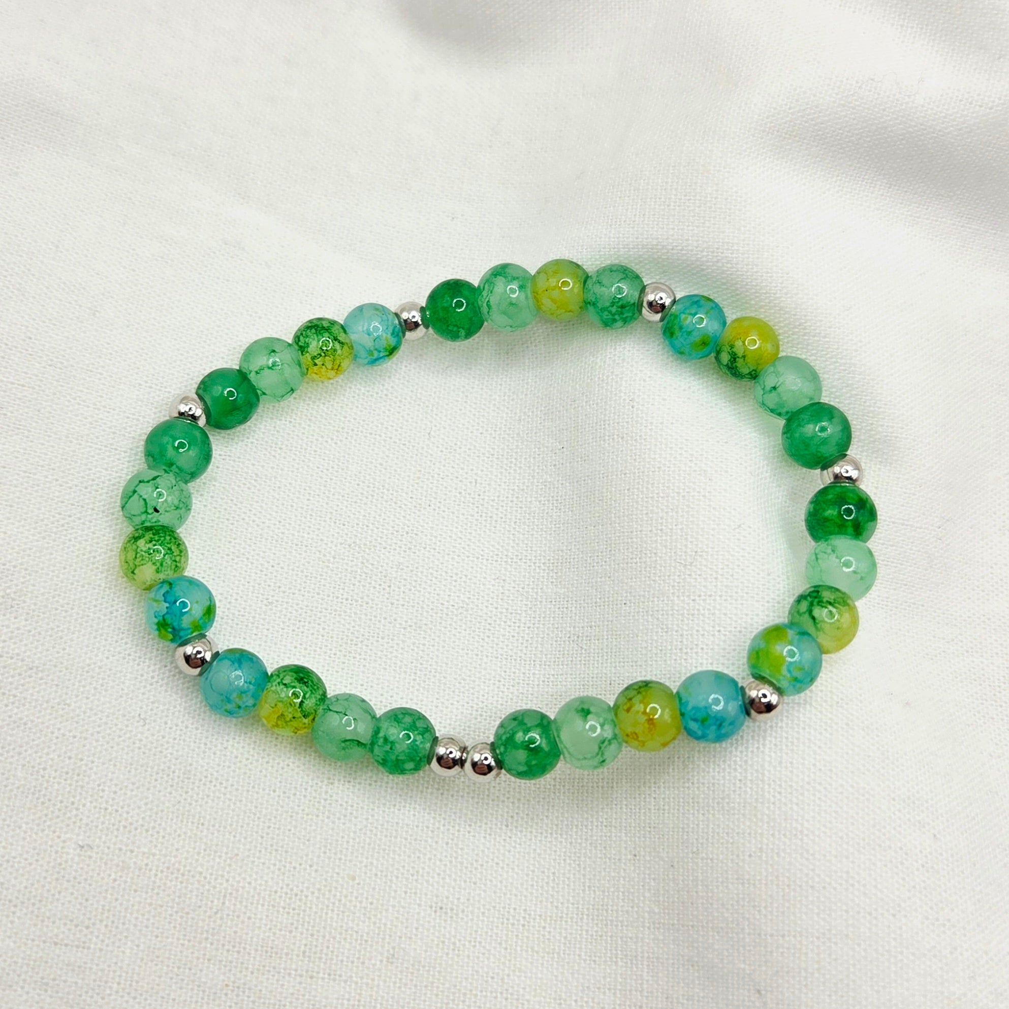 Glass Beads Bracelet