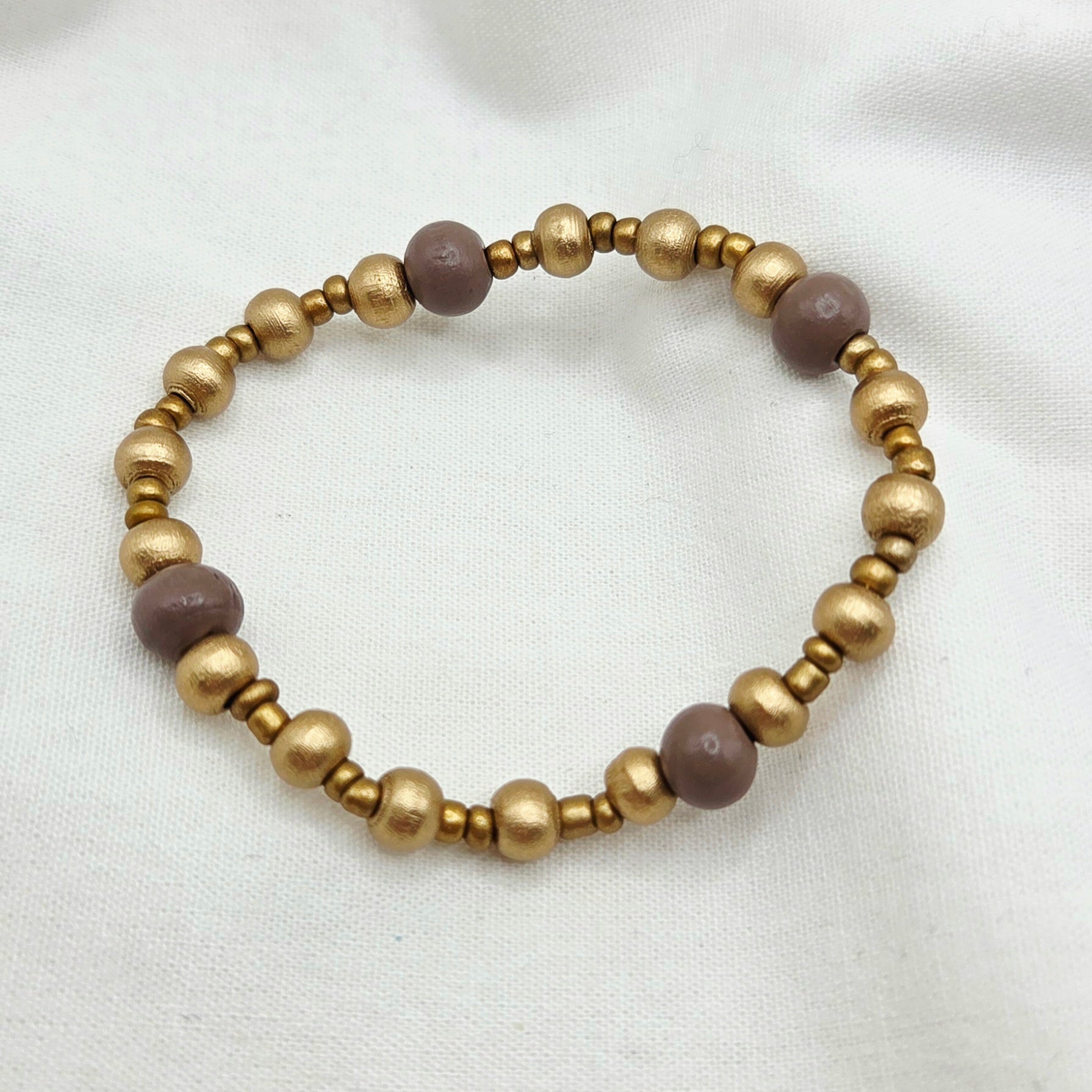 Wood Beads Bracelet