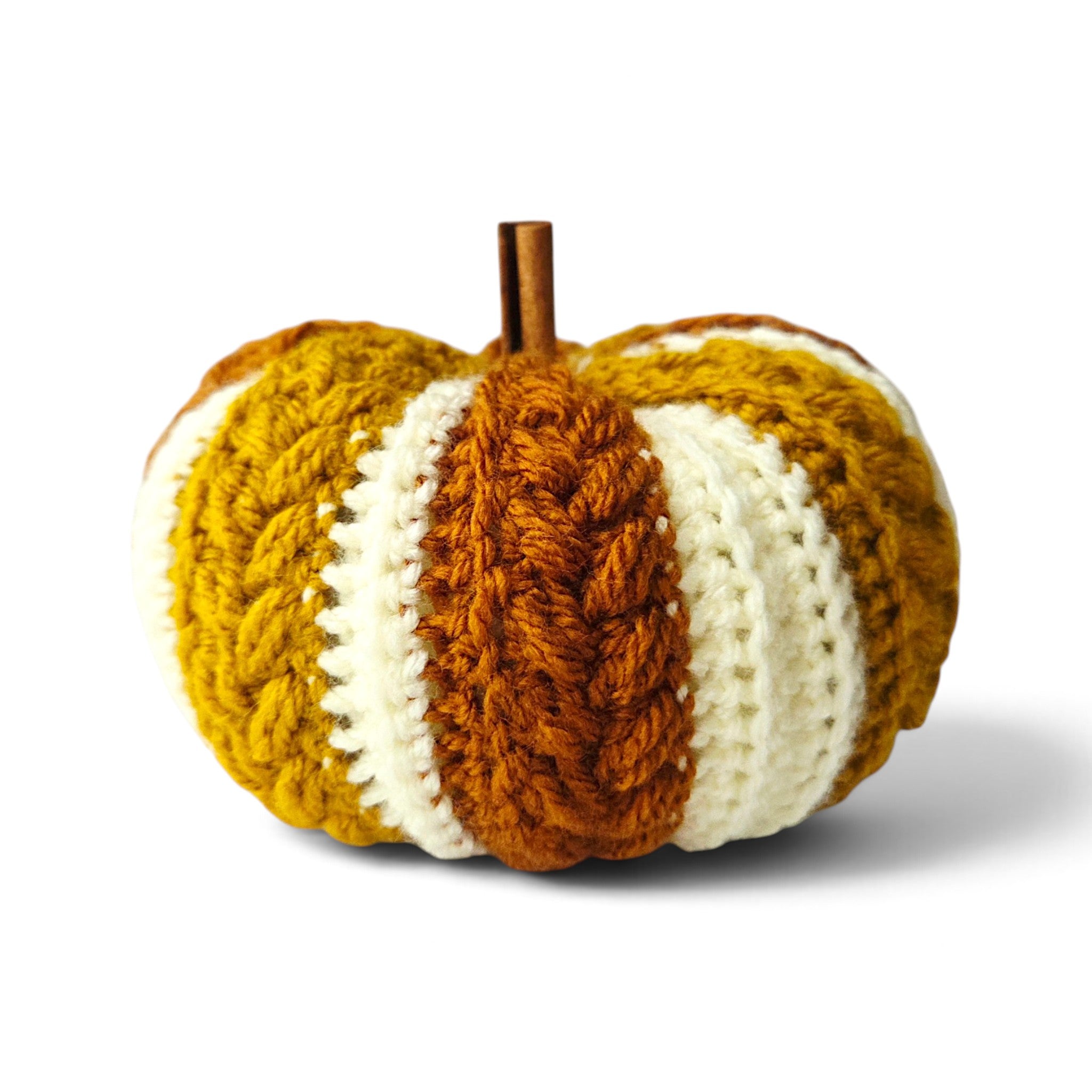 Handmade Crochet Pumpkin | Small Fall Decor
