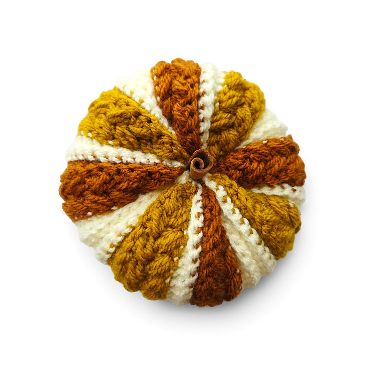 Handmade Crochet Pumpkin | Small Fall Decor