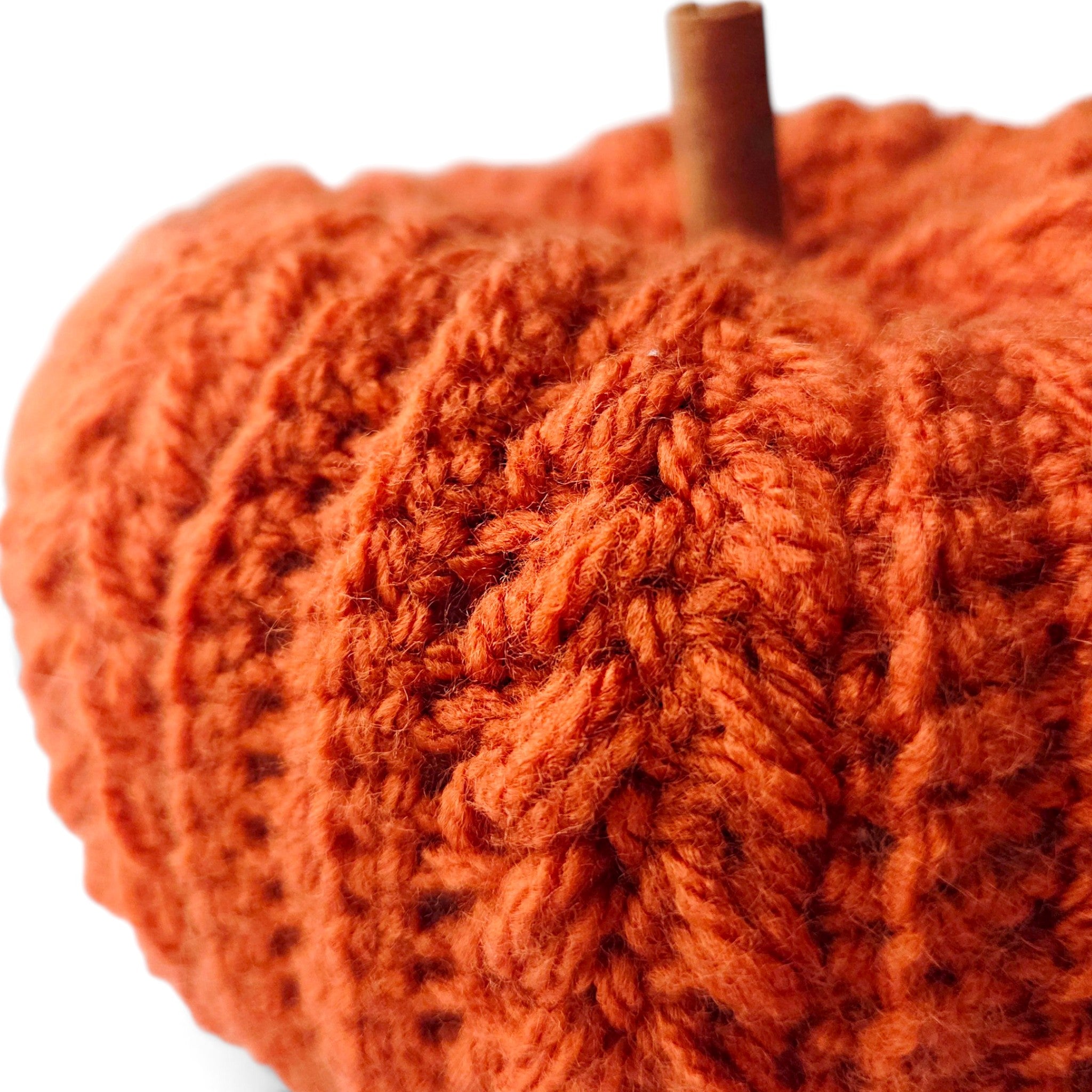 Handmade Crochet Pumpkin | Large Fall Decor