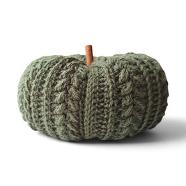 Handmade Crochet Pumpkin | Large Fall Decor