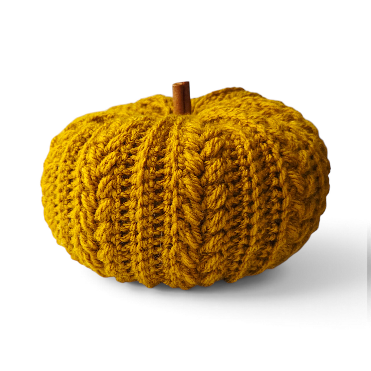 Handmade Crochet Pumpkin | Large Fall Decor