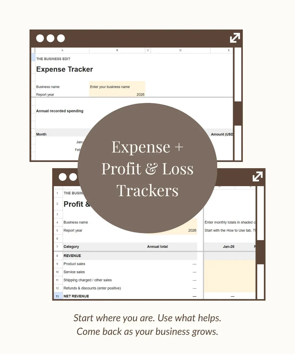 The Business Edit — Small Business Starter Bundle