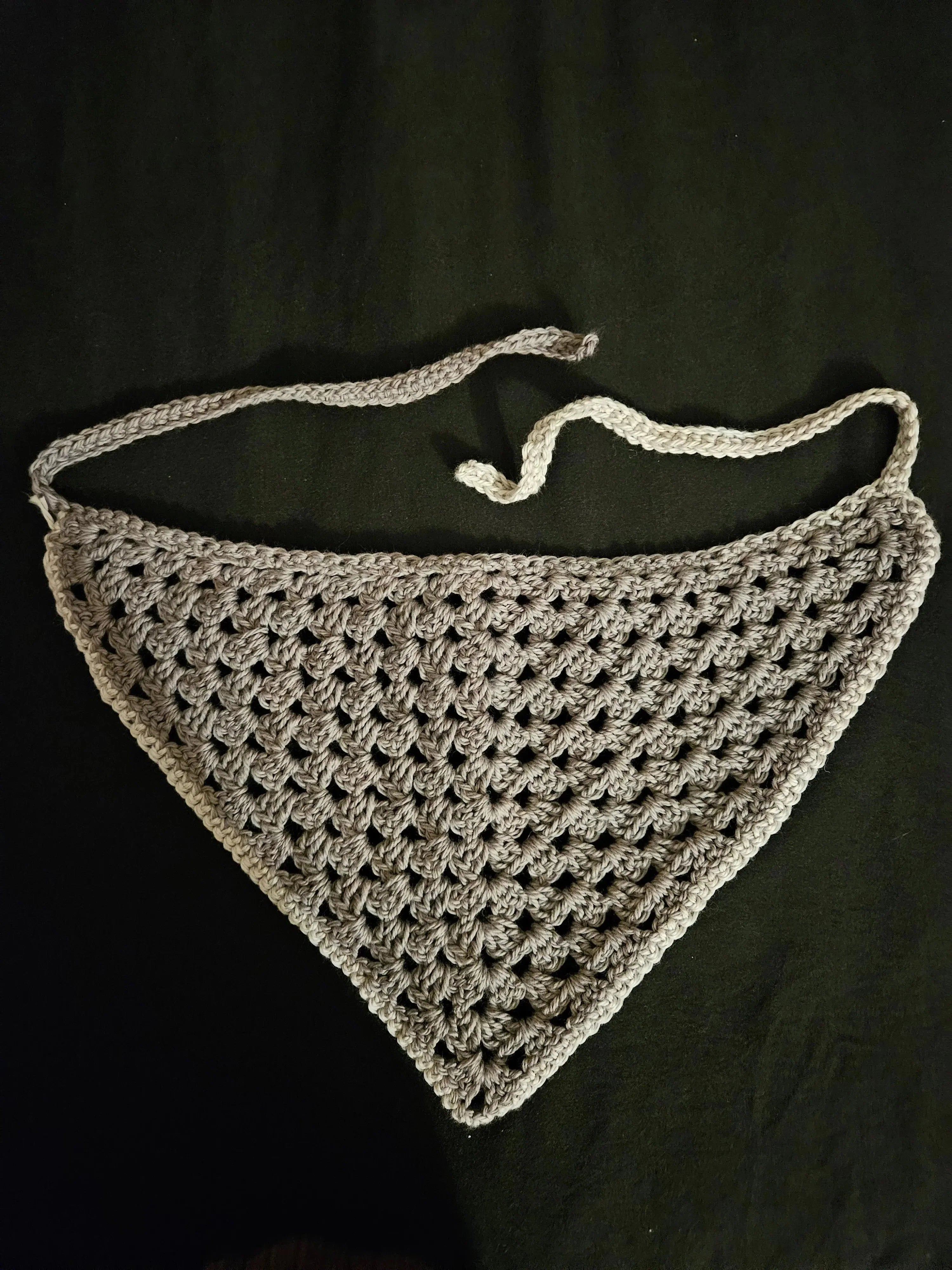 Crochet Bandana - Handmade by Erika Liesel