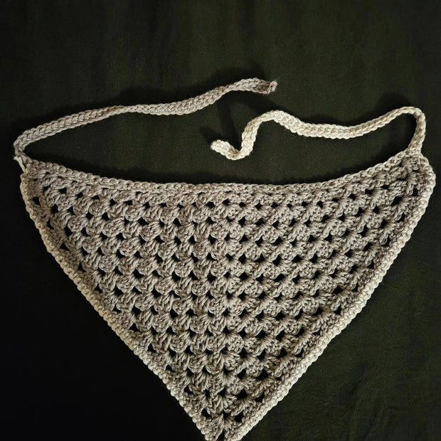 Crochet Bandana - Handmade by Erika Liesel