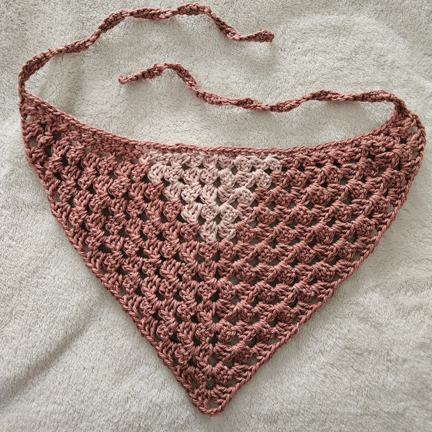 Crochet Bandana - Handmade by Erika Liesel