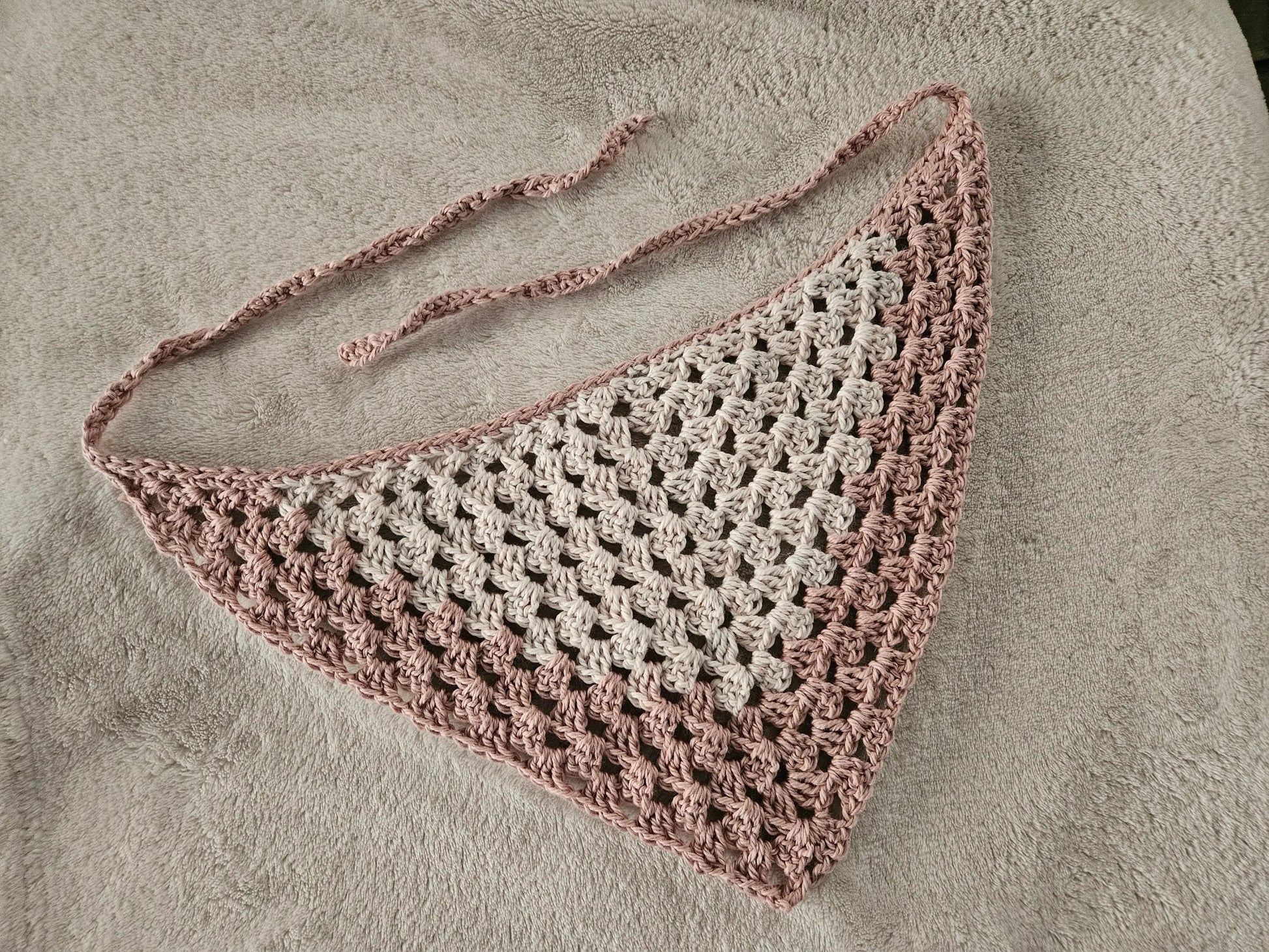 Crochet Bandana - Handmade by Erika Liesel