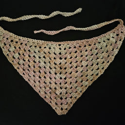 Crochet Bandana - Handmade by Erika Liesel