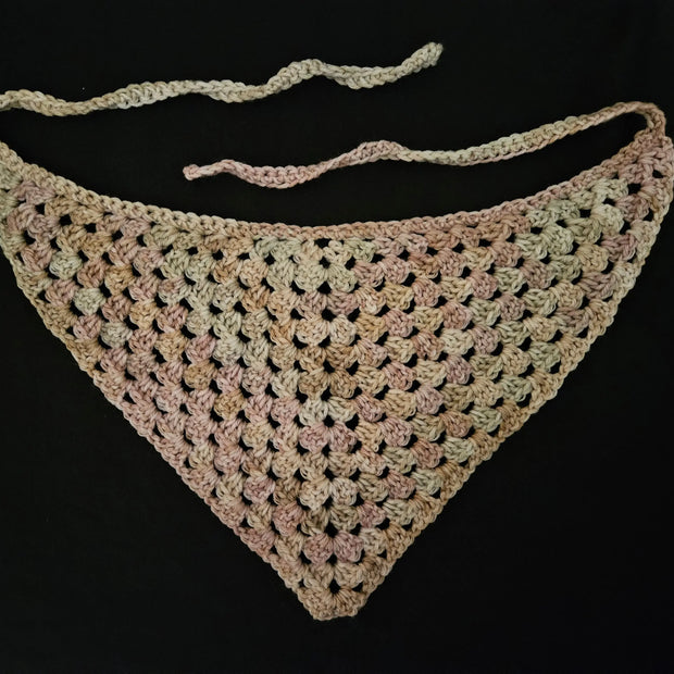 Crochet Bandana - Handmade by Erika Liesel