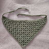 Crochet Bandana - Handmade by Erika Liesel