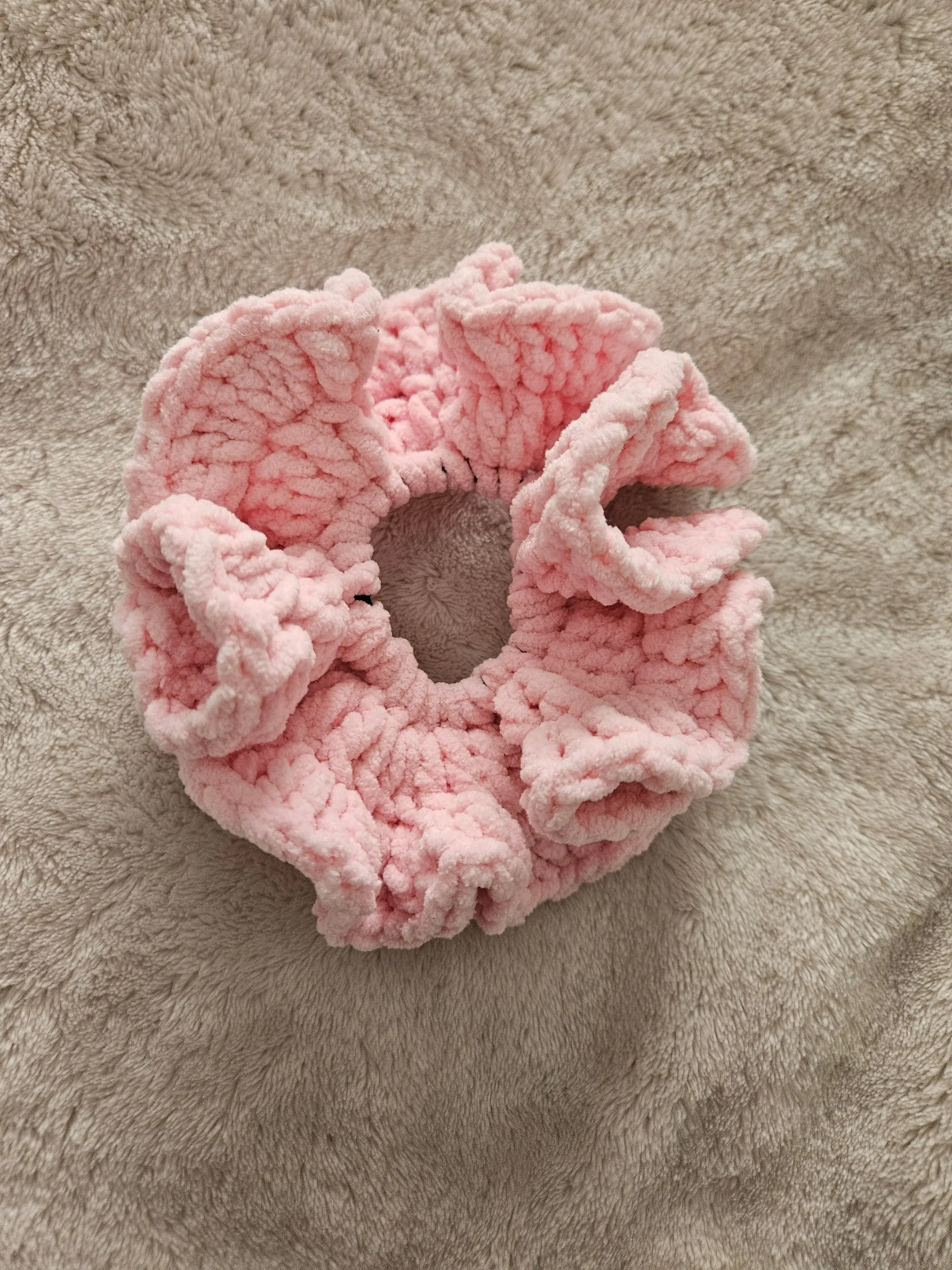 Large Crochet Scrunchie - Handmade by Erika Liesel