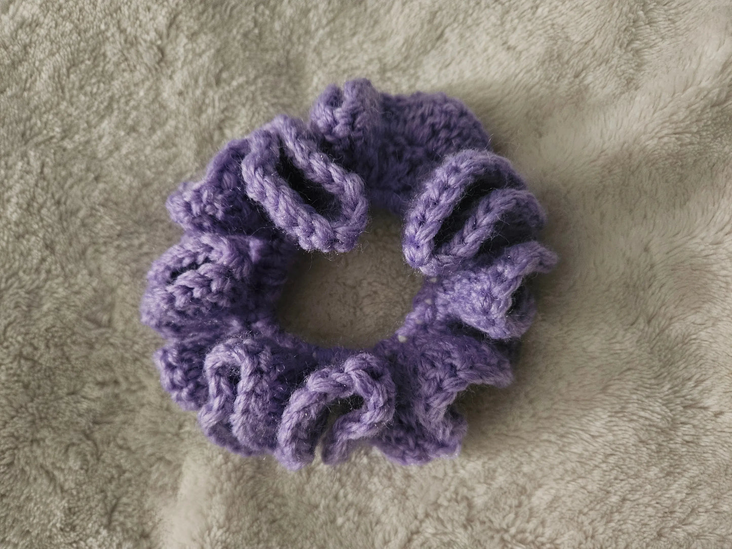 Large Crochet Scrunchie - Handmade by Erika Liesel