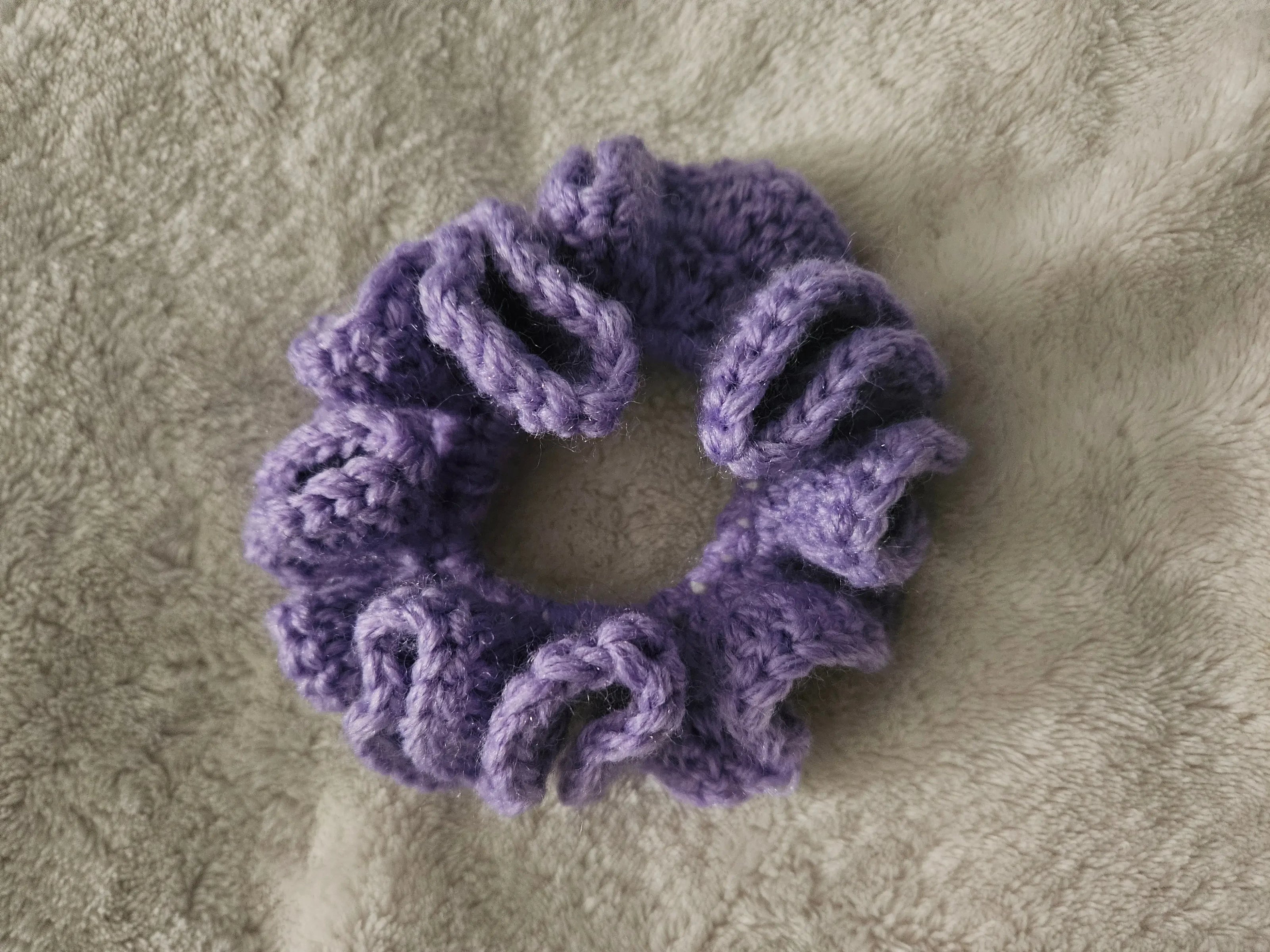 Large Crochet Scrunchie - Handmade by Erika Liesel