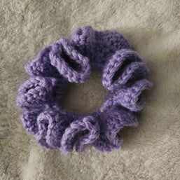 Large Crochet Scrunchie - Handmade by Erika Liesel