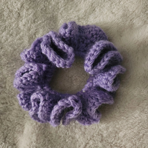 Large Crochet Scrunchie - Handmade by Erika Liesel