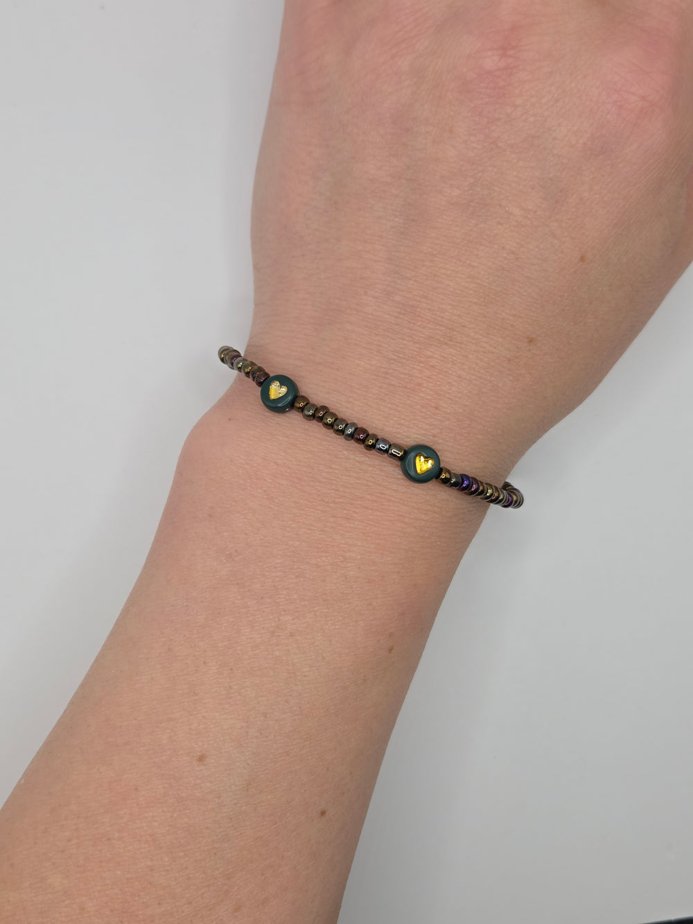 Midnight Hearts Bracelet