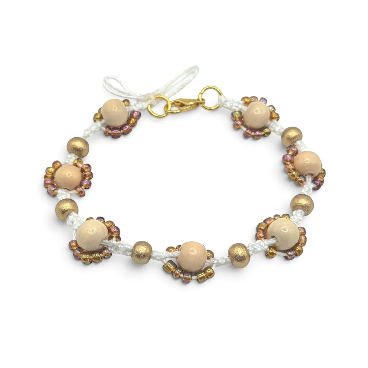 Knotted & Beaded Bracelet