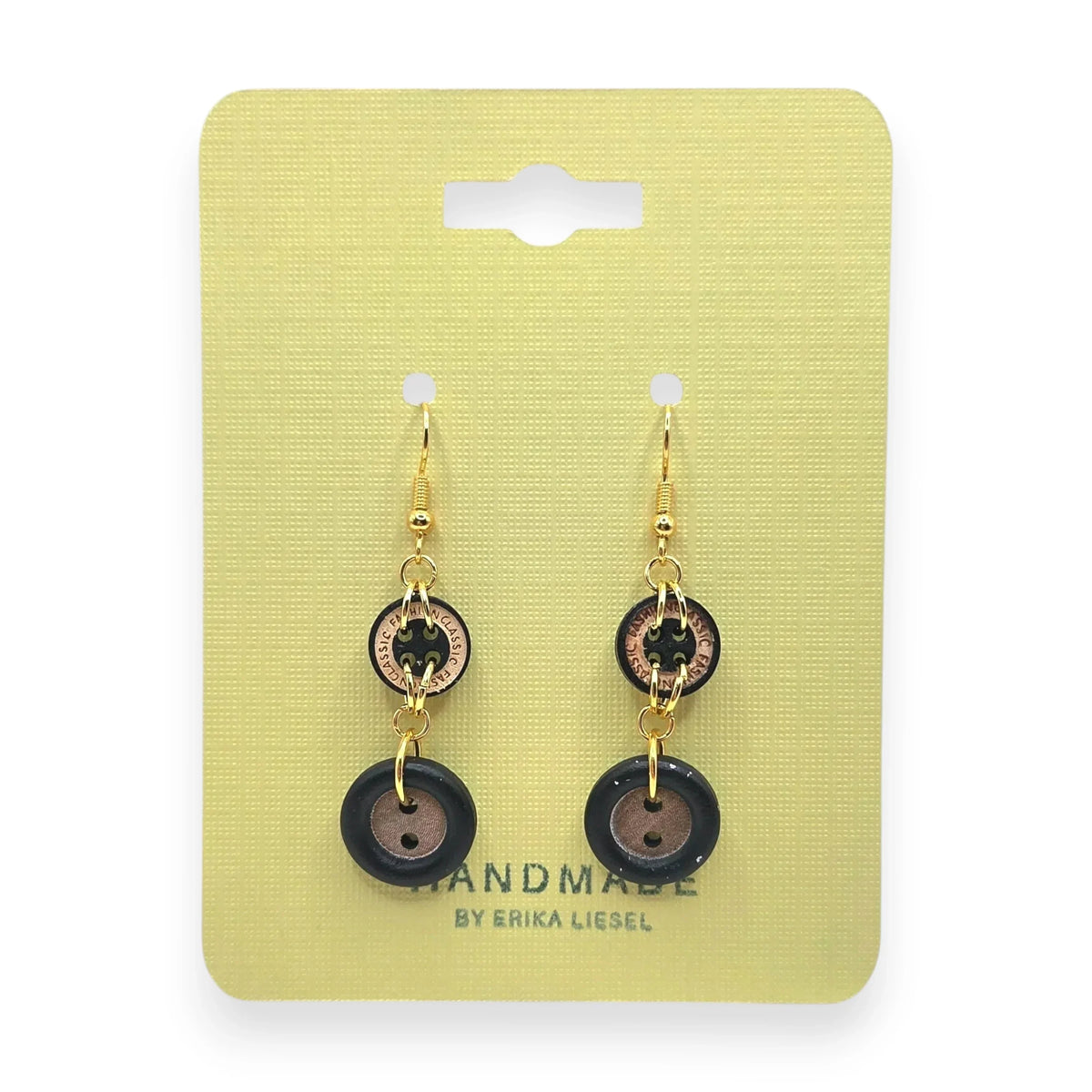Gathered & Gold Earrings